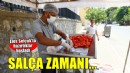 Efes Selçuk'ta salça hazırlıkları başladı