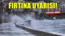 Ege Denizi için fırtına uyarısı