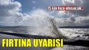 Ege Denizi için fırtına uyarısı