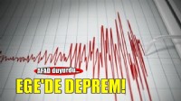 Ege Denizi'nde 4 büyüklüğünde deprem