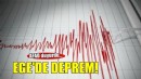 Ege Denizi'nde 4 büyüklüğünde deprem