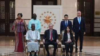 Erdoğan, 5 ülkenin büyükelçisini kabul etti