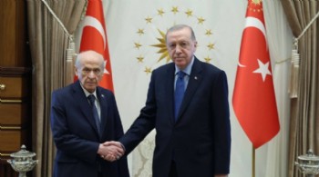 Erdoğan ile Bahçeli'den sürpriz görüşme