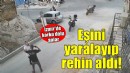 İzmir'de korku dolu anlar... Eşini yaralayıp rehin aldı!