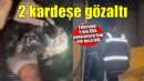 Evlerinde uyuşturucu ile yakalanan 2 kardeşe gözaltı