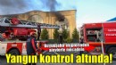Fabrika yangını kısa sürede kontrol altına alındı