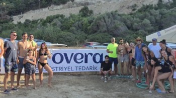 Foça Mambo Beach Volley Turnuvası'nda kazananlar belli oldu