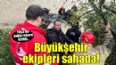 Foça’da yağış rekoru kırıldı, ekipler seferber oldu