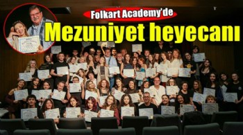 Folkart Academy’de mezuniyet heyecanı