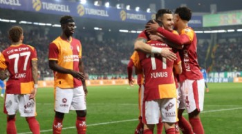 Galatasaray Rize'de rahat kazandı