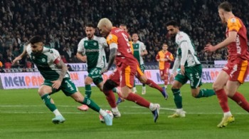 Galatasaray'a Konyaspor şoku