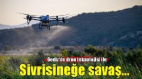 Gediz’de sivrisineğe savaş, doğaya kalkan