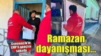 Germencik'te CHP'li gençlerden Ramazan dayanışması...
