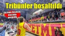 Göztepe-Beşiktaş maçında olay... Tribünler boşaltıldı!
