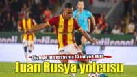 Göztepe, Juan'ı Rusya'ya uğurluyor