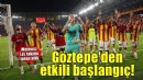 Göztepe Süper Lig'e etkili başladı