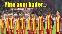 Göztepe aynı kaderi yaşadı