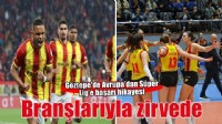 Göztepe branşlarıyla zirvede