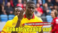 Göztepe'de Bokele'ye Alman ve Fransız kancası