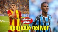 Göztepe'de Jeferson gidiyor, Henrique geliyor