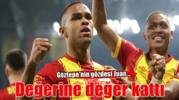 Göztepe'de Juan değerine değer kattı