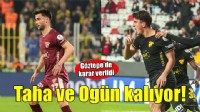 Göztepe'de Taha ve Ogün kalıcı