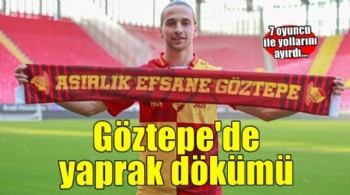 Göztepe'de ayrılık rüzgarları