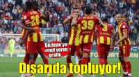 Göztepe deplasmanlarda puanları topladı