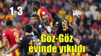 Göztepe evinde Galatasaray'a yenildi