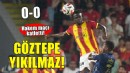 Hakem maçı katletti, Göztepe galibiyeti kaçırdı!