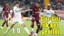 Göztepe ilk kez yenildi