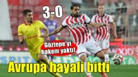 Göztepe'nin Avrupa hayali bitti