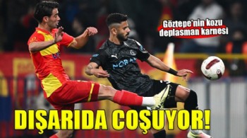 Göztepe'nin deplasman karnesi pekiyi