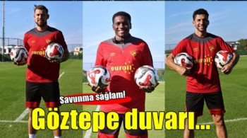 Göztepe savunması sağlam!