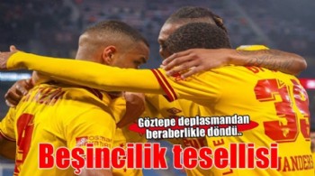 Göztepe'ye 5'incilik tesellisi