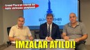 Grand Plaza ve İztarım'da imzalar atıldı