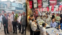 Gümrükçü Basmane'de vatandaşlarla buluştu