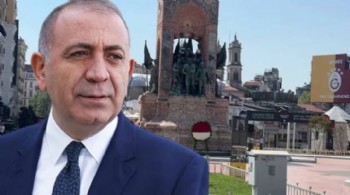 Gürsel Tekin'in bıraktığı çelenk Taksim'den kaldırıldı