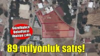 Güzelbahçe Belediyesi'nden 89 milyonluk satış!