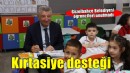 Güzelbahçe'de öğrencilere kırtasiye desteği