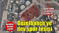 Güzelbahçe'ye 191 milyon 823 bin TL bedelli dev spor tesisi!