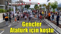 Güzelbahçe’de gençler Atatürk için koştu