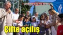 Güzelbahçe’de önce açılış sonra bayramlaşma