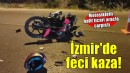 Hafif ticari araçla çarpışan motosikletli yaralandı