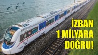 İZBAN 1 milyar yolcuya doğru!