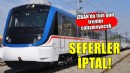 İZBAN'da seferler iptal!