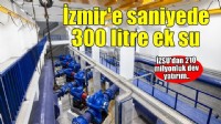 İZSU’dan dev yatırım: İzmir’e saniyede 300 litre ek su