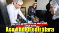 İftar bereketi Büyükşehir’in aşevinden sofralara uzanıyor