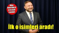 İl başkanı olarak atanan Gümrükçü mesaiye başladı