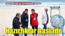 Ilıca Plajı’nda yaz hazırlıkları sürüyor